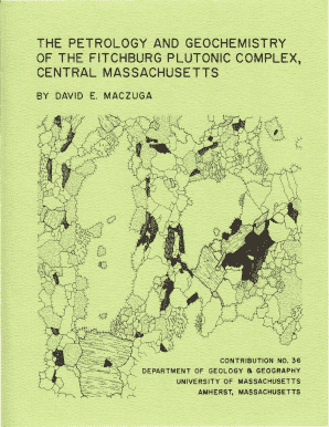 THE PETROLOGY AND GEOCHEMISTRY