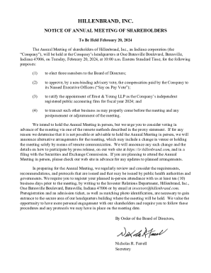 March 13, 2024 - DEF 14A: Definitive proxy statements