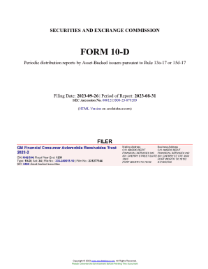 GM Financial Consumer Automobile Receivables Trust