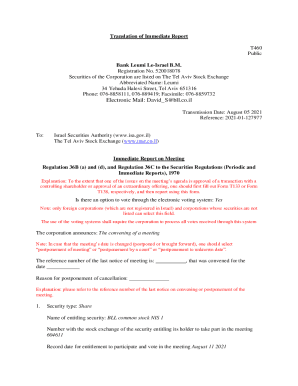 Bank Leumi Le-Israel B.MPDFBoard Of DirectorsVoting