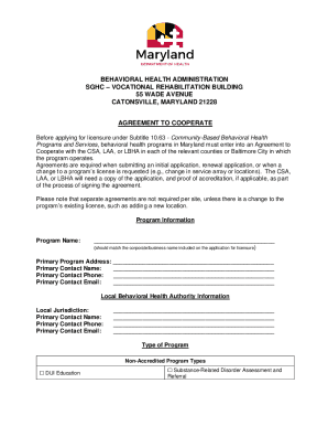 COMAR 10.63 Programs - Maryland Department of Health