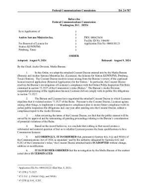 Federal Communications Commission DA 24-787