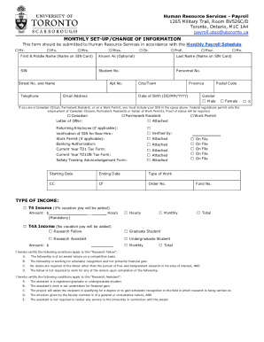 CUPE 3902, Unit 5 -- New Hire Payroll Set-Up Package ...