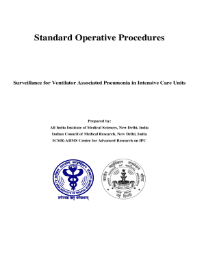 General Protocol. Surveillance for Healthcare-Associated Infections in ICUs