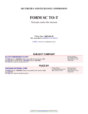 ONE - Tender Offer Statement by Third Party (sc To-t)