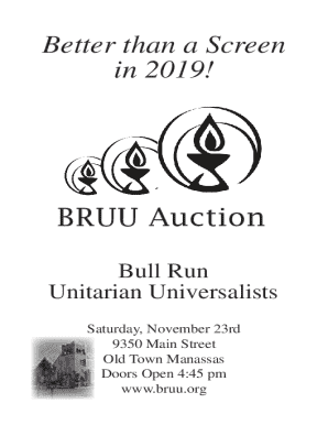 Bull Run Unitarian Universalists Web Calendar