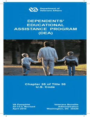 Dependents Education Assistance Pamphlet. Dependents Education Assistance Pamphlet