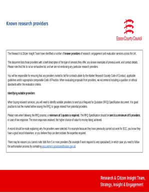 Data Collection - Early years and childcare