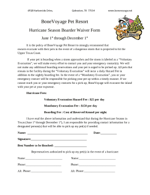 Service Agreementbonevoyage