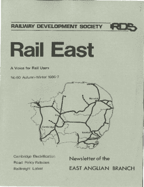 RAILWAY DEVELOPMENT SOCIETY