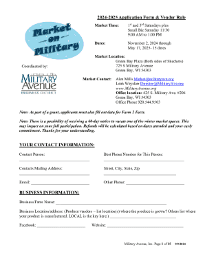 Form CenterNight Market Vendor Application - 2024/25 ...