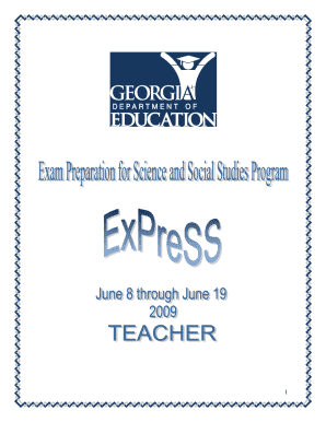 Science Georgia Standards of Excellence (GSE) K-5