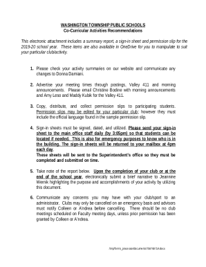 POLICY - Washington Township School District