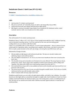 Pedaltrain Deluxe MX Soft Case for Classic 3 &amp; PT-3