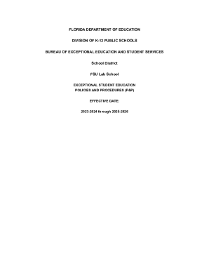 Exceptional Education &amp; Student Services