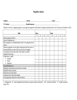 Magnifier Activity for Pre-Readers