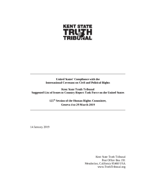 Statement to UN Human Rights Committee on U.S. ...