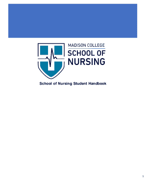 Nursing Student Handbook, 20242025