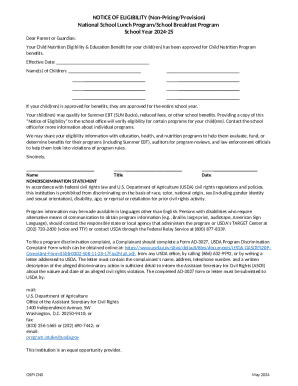 Parent Letter/Instructions - PY 2025 Dear Parent/Guardian: