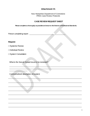 Prison Rape Elimination Act (PREA)NH Department of ...