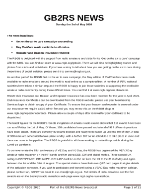 Get on the air to care