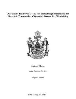 Maine Income Tax Forms