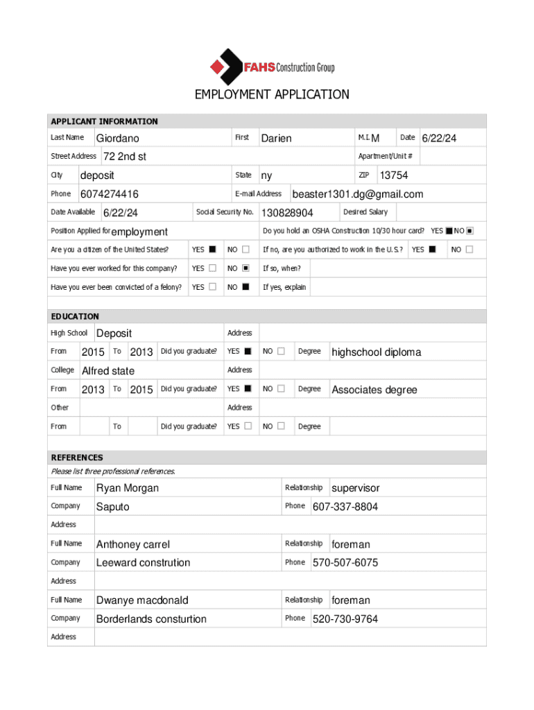 Form preview