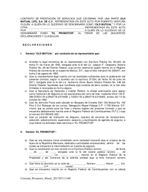 Contrato Agente de Seguros Persona Moral - ConneKT