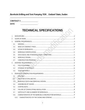 procurement of works for test pumping of four (4) boreholes ...
