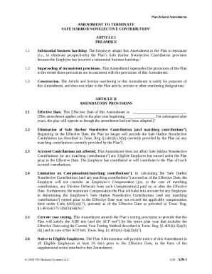 401(k)ologyMid-Year Changes to Safe Harbor Plans