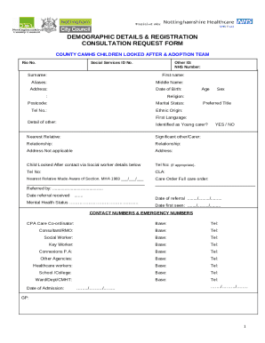 ADOPTION CONSULTATION REQUEST FORMRIO