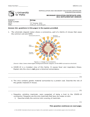 Answer ALL questions in this paper in the spaces provided. ...