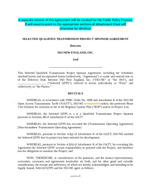 It will need to point to the appropriate sections of Attachment K but will otherwise be identical