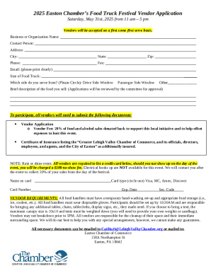 Easton Street Eats Food Truck Festival this Saturday