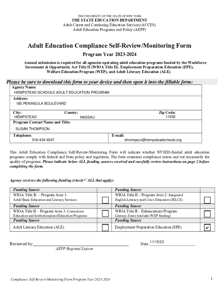 Form preview