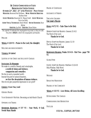 October 22nd, 202321st after PentecostPeace Sunday