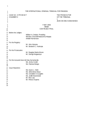 Decision on Jean De Dieu Kamuhanda's Motion for ...