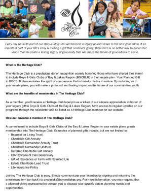 Boys &amp; Girls Clubs of America - The Heritage Club