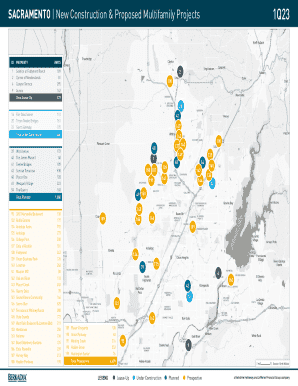 SACRAMENTO New Construction & Proposed Multifamily Projects