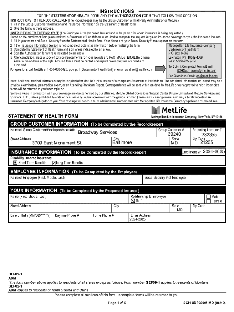Form preview