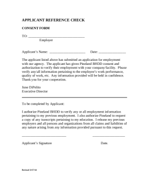 The applicant listed above has submitted an application for employment with our agency