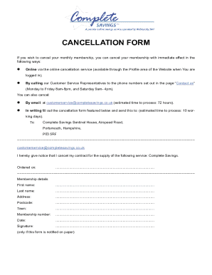 How to write a letter stating that you want to cancel ...