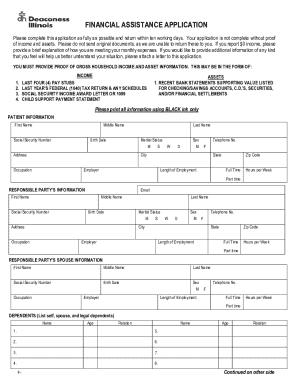 deaconess regional healthcare services illinois, inc.