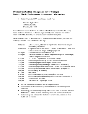 Dunedin High - Performing Arts / Band