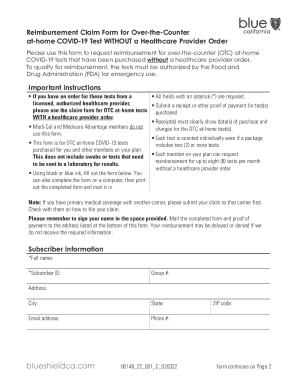 Over-the-counter (OTC) at-home COVID-19 test kit ...