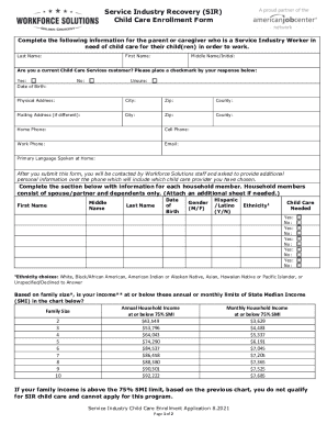 TWC Child Care Funding to Assist Service Industry Workers