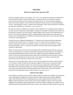 Privacy Policy - FORM