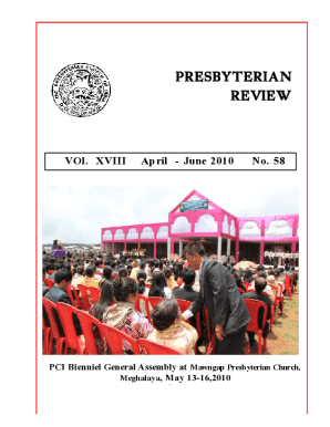 Periodical Documents : Presbyterian Review