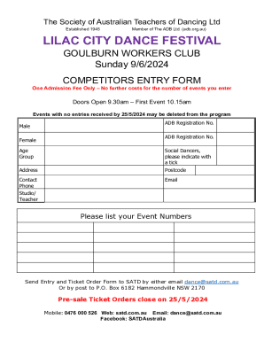 Profession Based Governance - The Australian Dancing Board