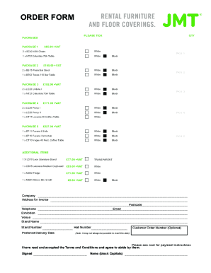 JMT are the officially appointed furniture contractors for this ...